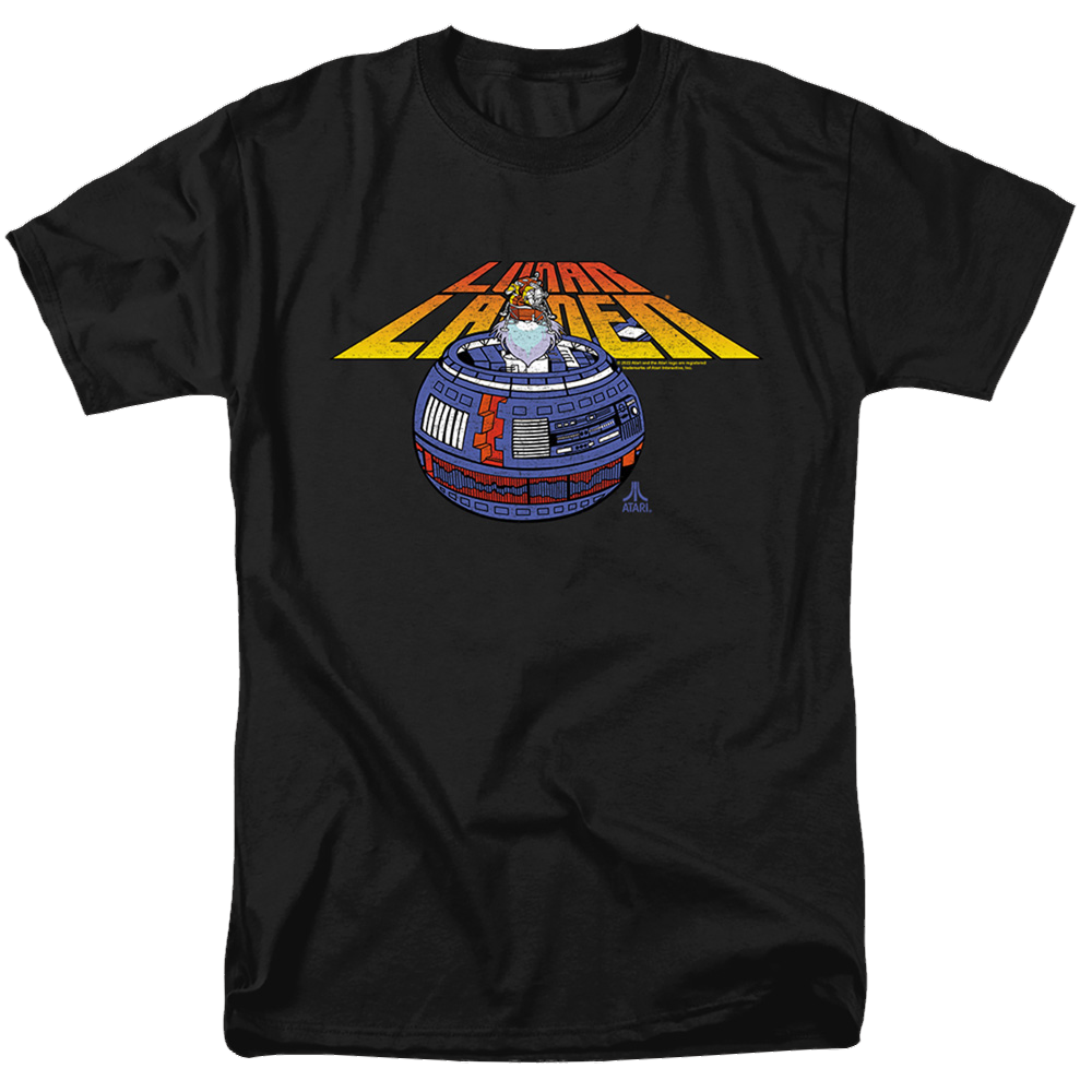 Atari Lunar Globe - Men's Regular Fit T-Shirt