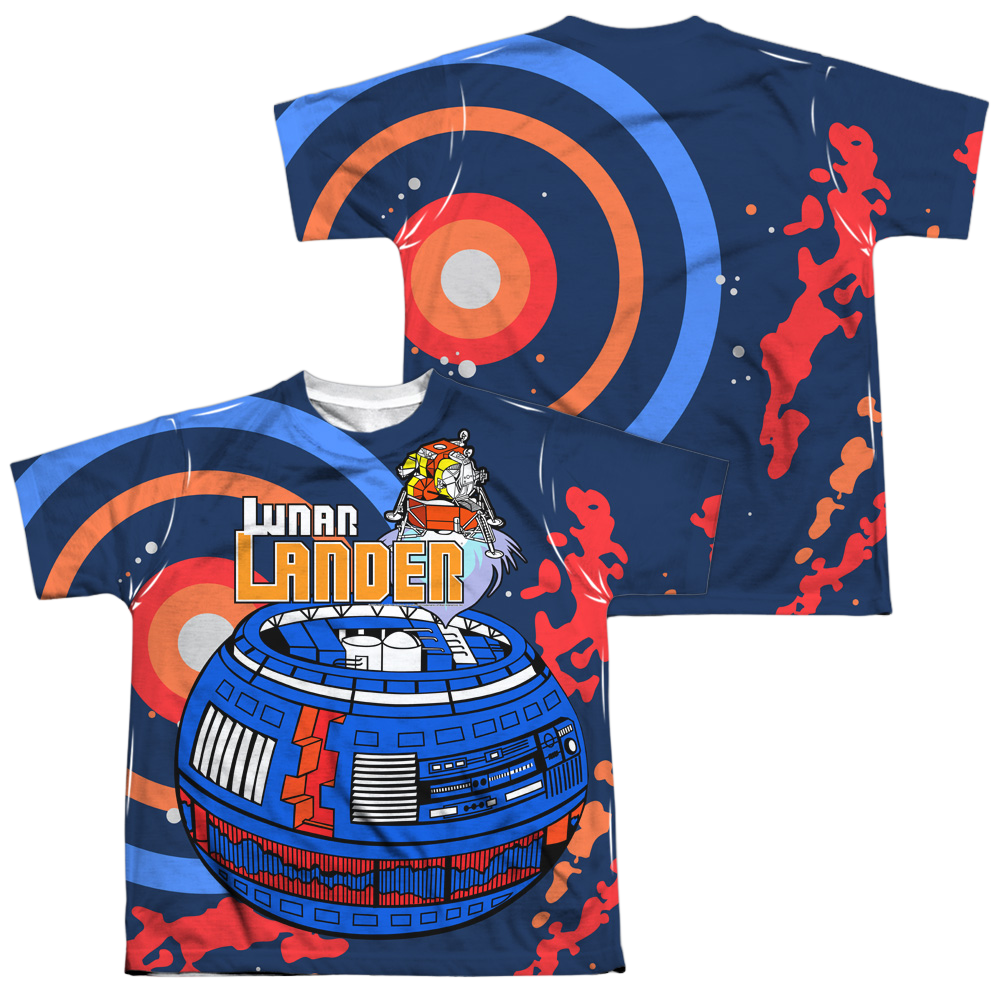 Atari Lunar Landing - Youth All-Over Print T-Shirt (Ages 8-12)