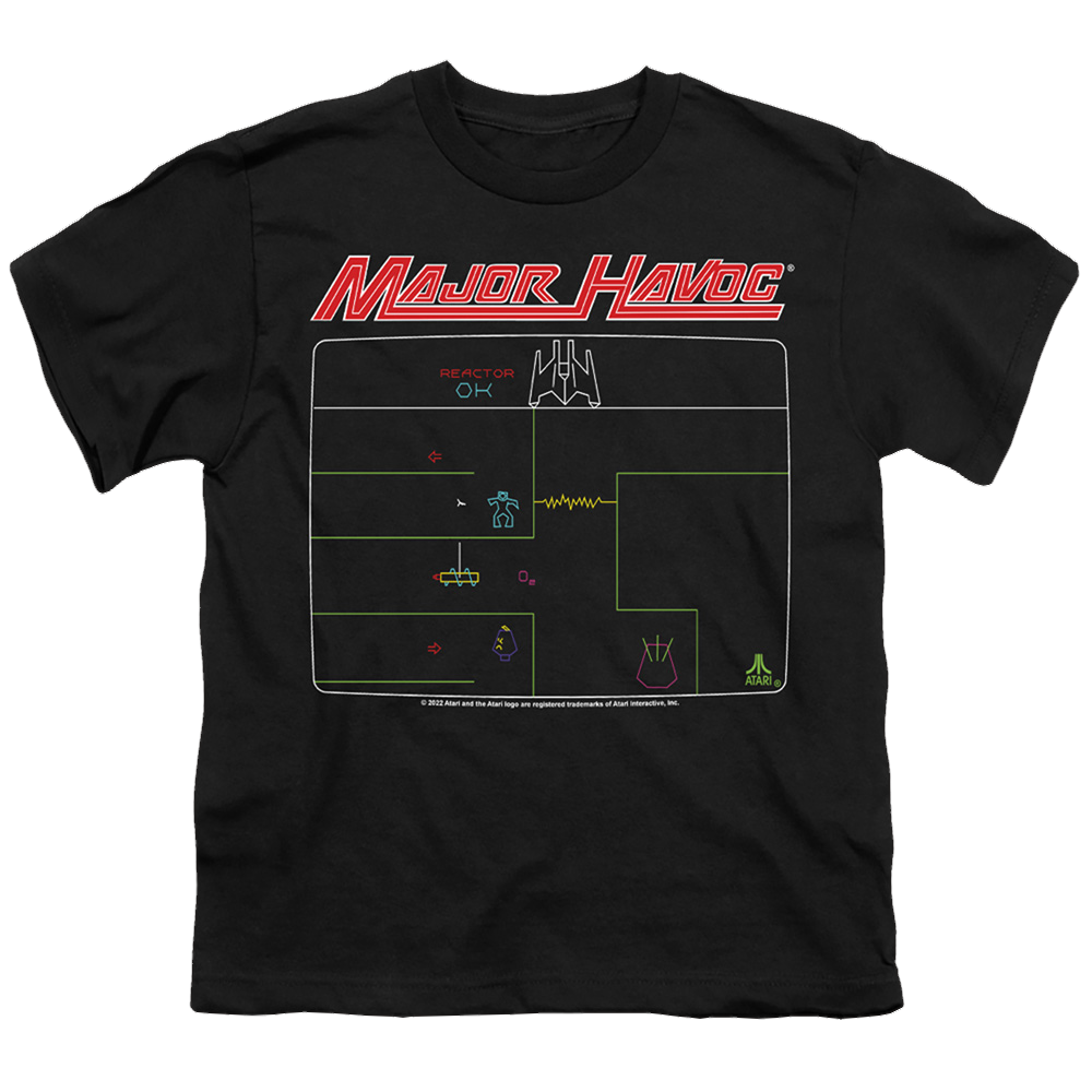 Atari Major Havok Screen - Youth T-Shirt