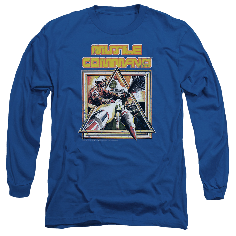 Atari Missle Commander - Men's Long Sleeve T-Shirt