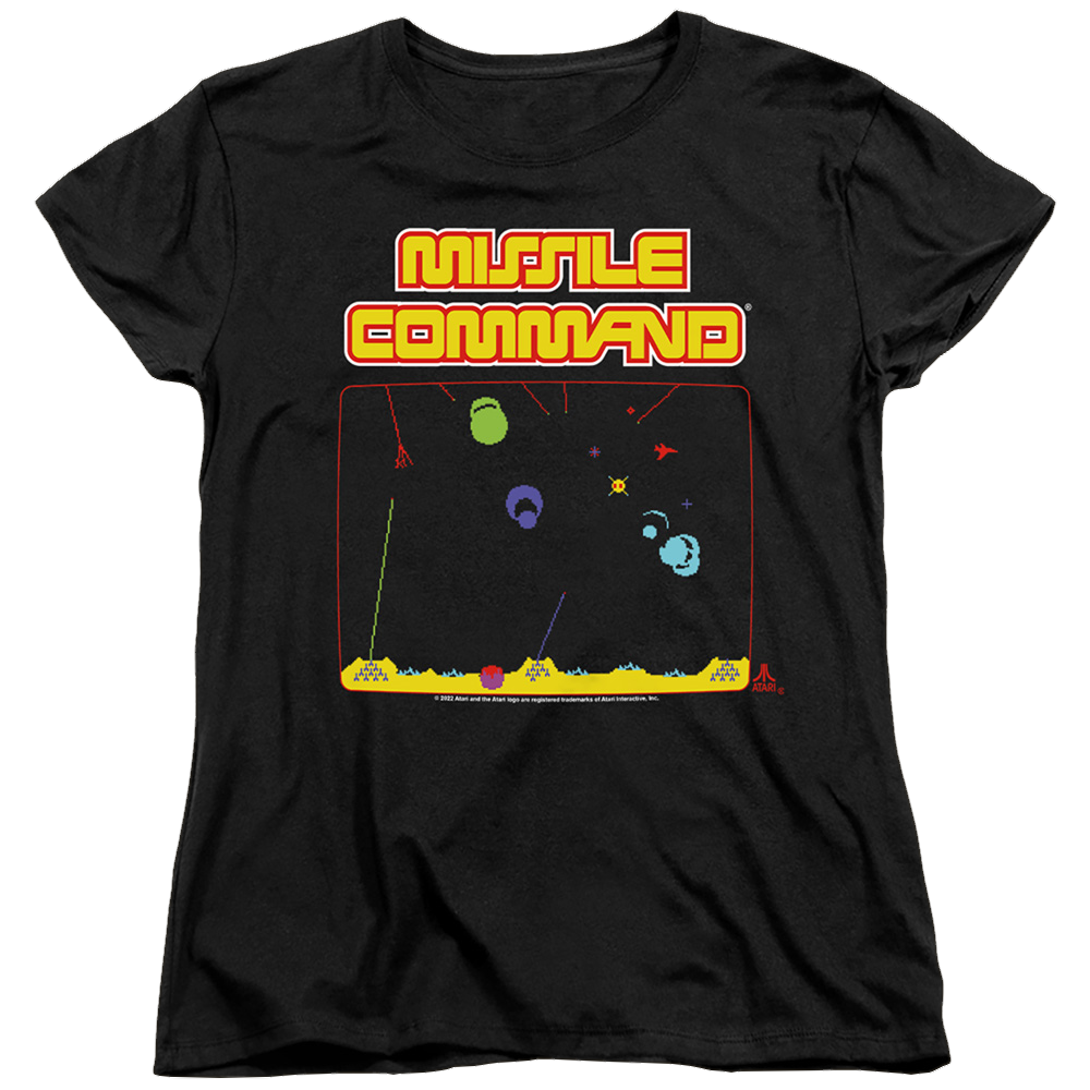 Atari Missle Screen - Women's T-Shirt