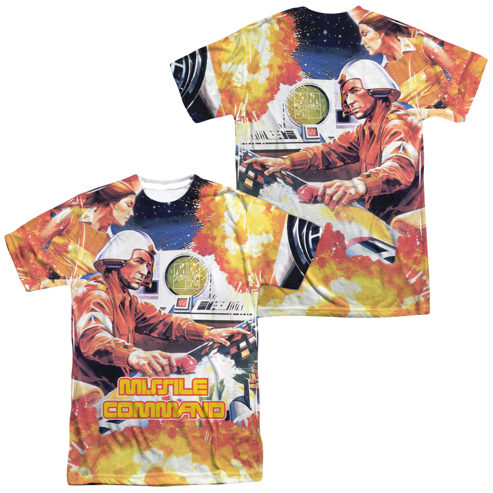 Atari Missle Commander Men's All Over Print T-Shirt