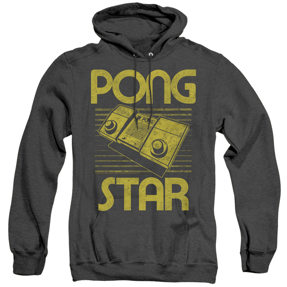 Atari Star - Heather Pullover Hoodie