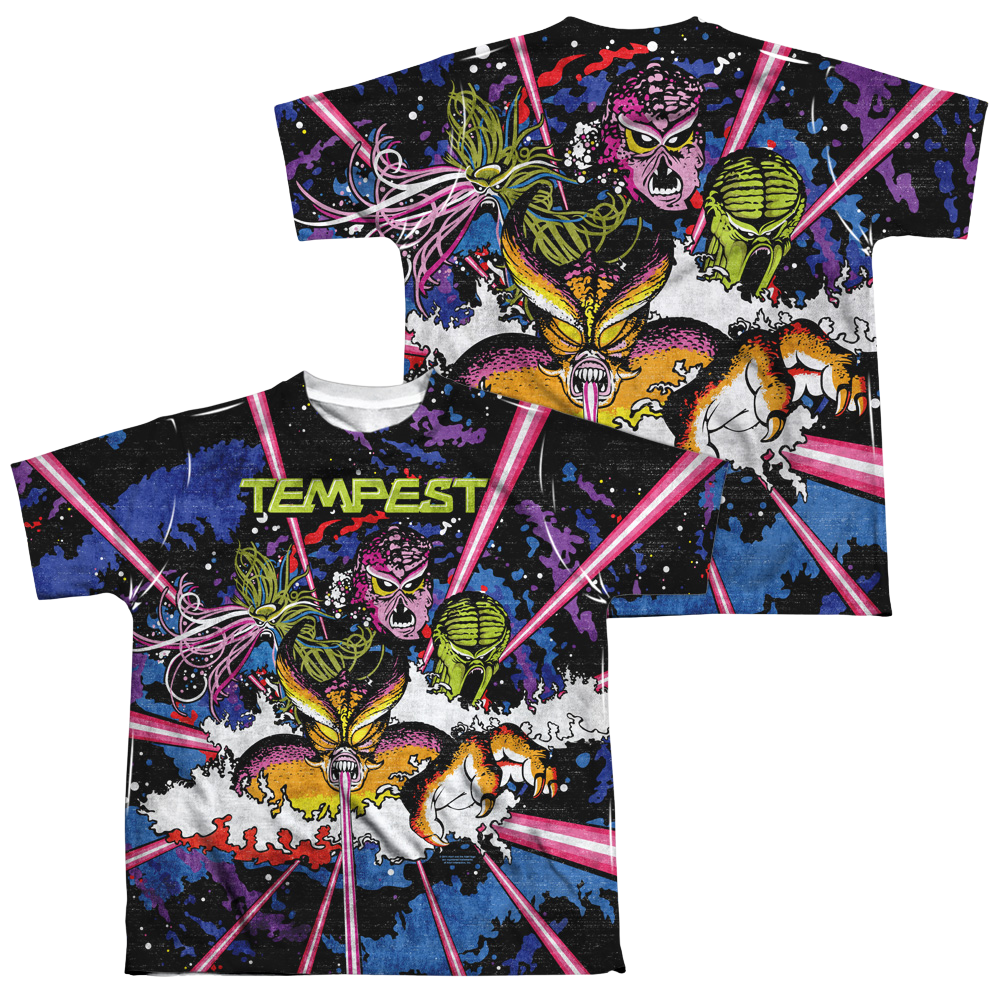 Atari Key Art - Youth All-Over Print T-Shirt (Ages 8-12)