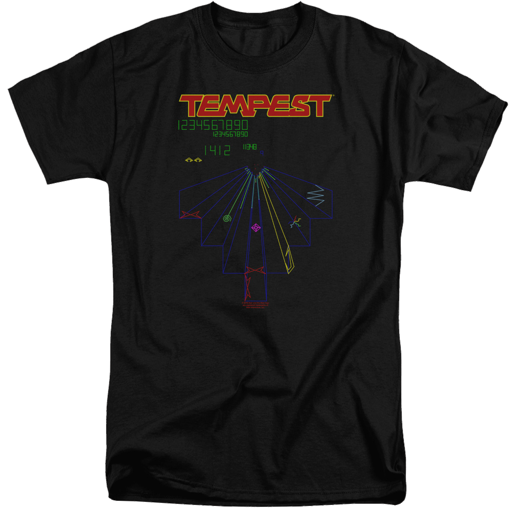 Atari Tempest Screen - Men's Tall Fit T-Shirt