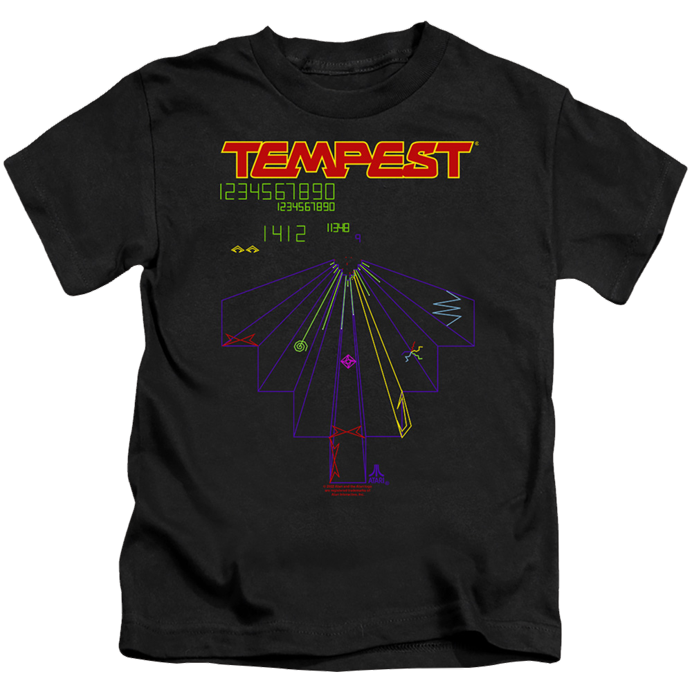 Atari Tempest Screen - Kid's T-Shirt (Ages 4-7)