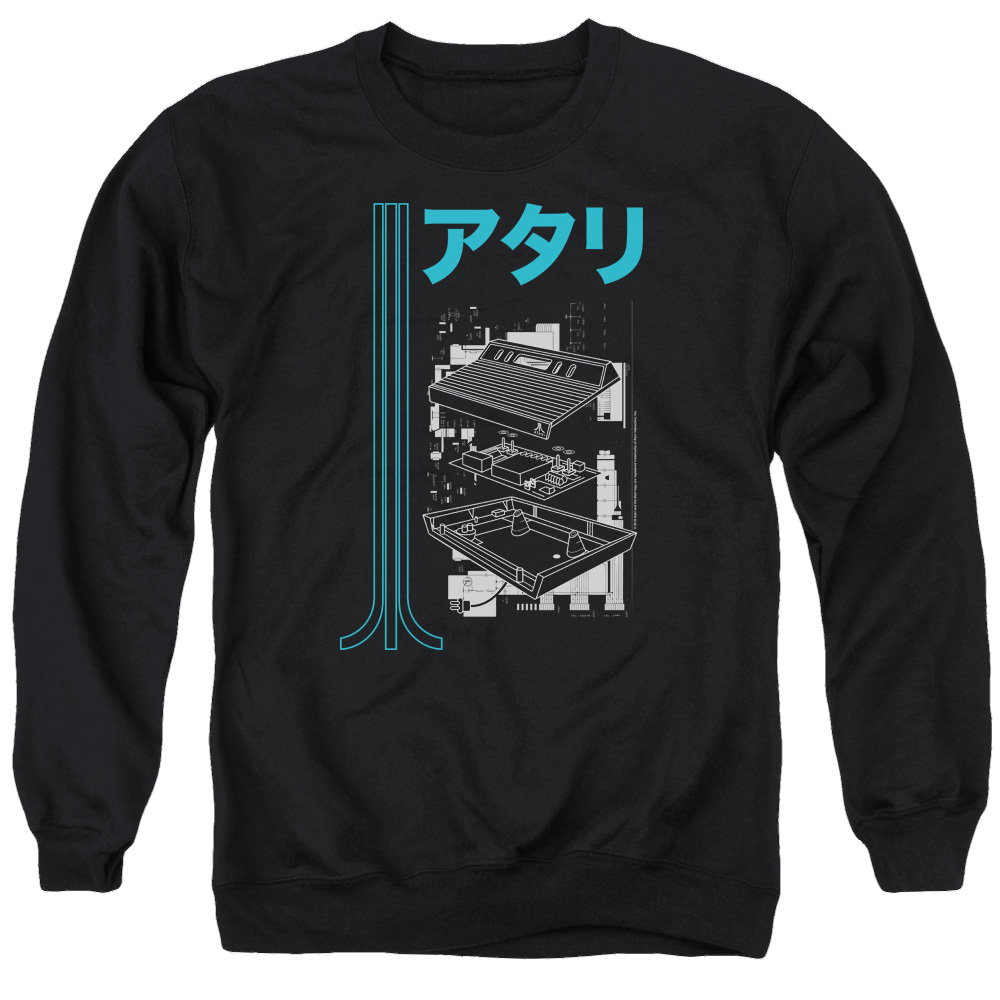 Atari Schematic - Men's Crewneck Sweatshirt