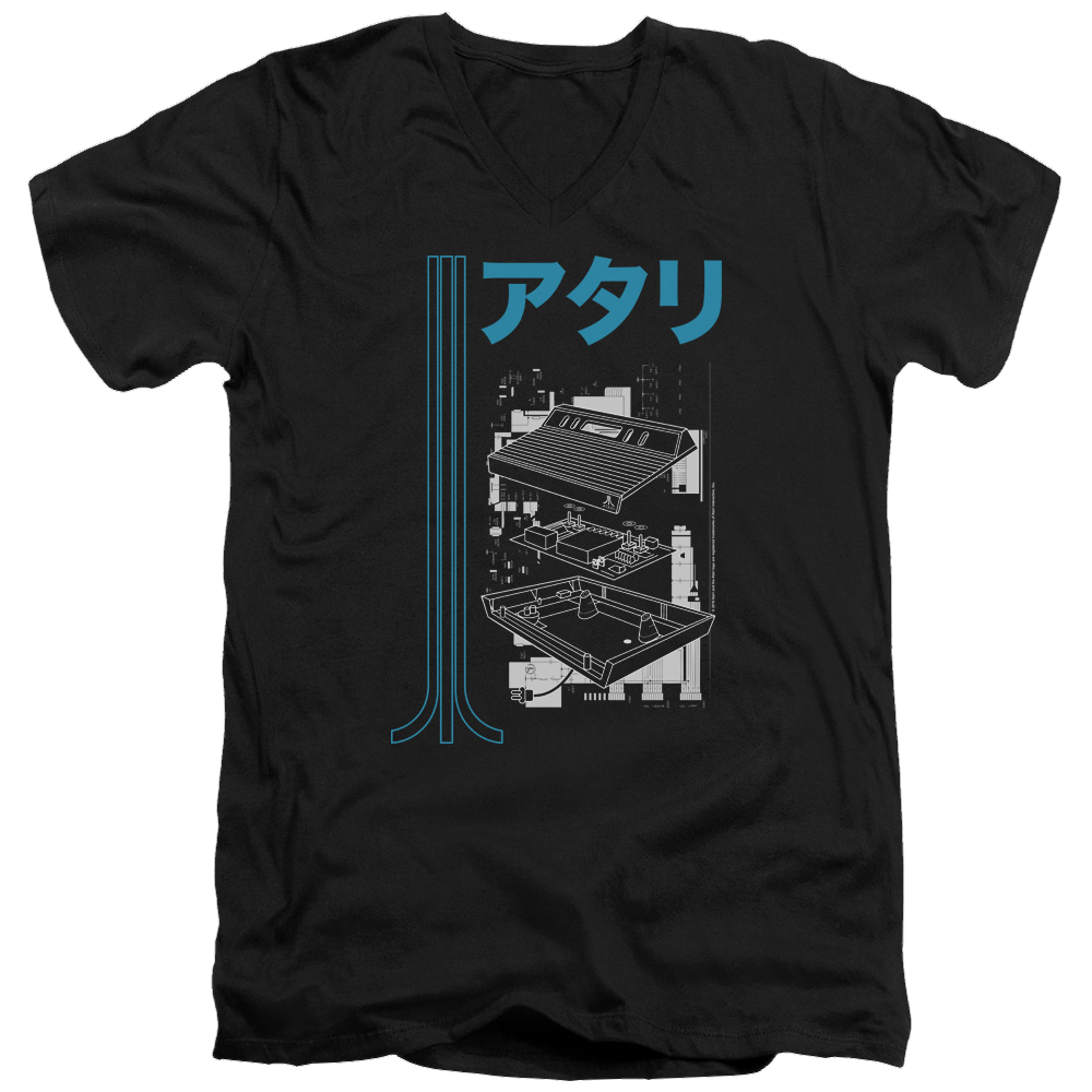 Atari Schematic - Men's V-Neck T-Shirt