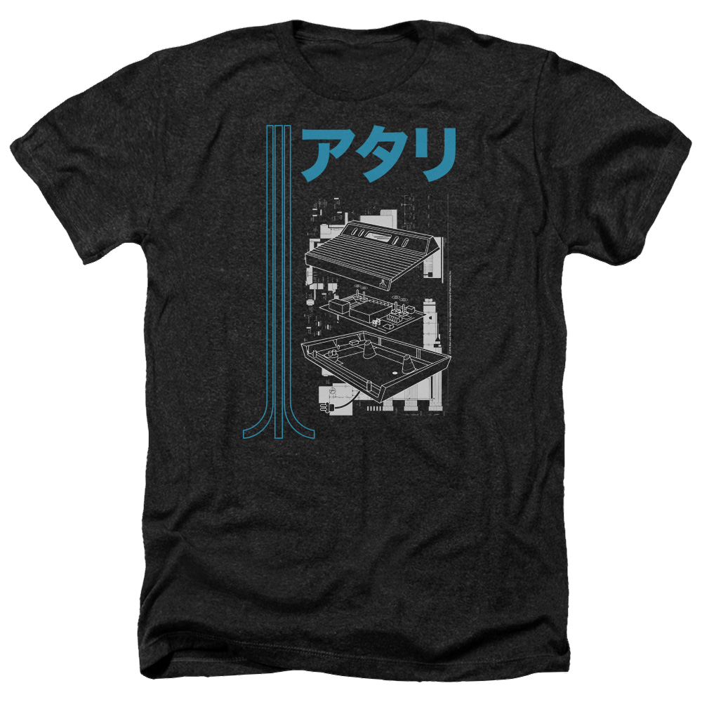 Atari Schematic - Men's Heather T-Shirt
