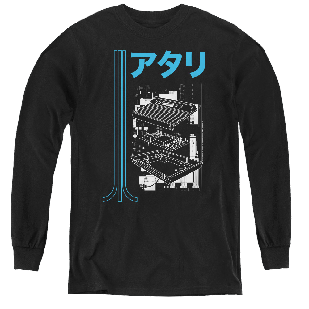 Atari Schematic - Youth Long Sleeve T-Shirt