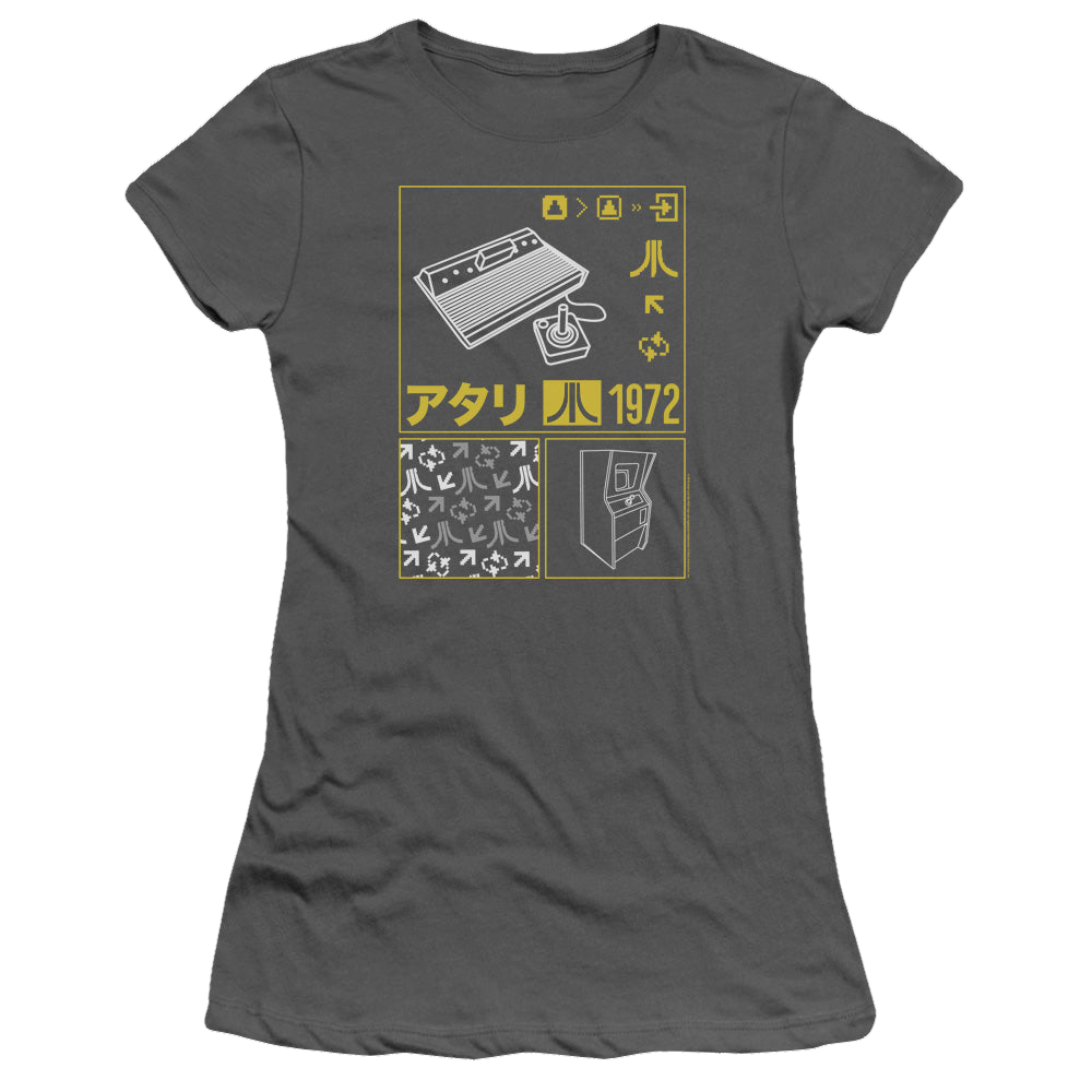 Atari Kanji Squares - Juniors T-Shirt