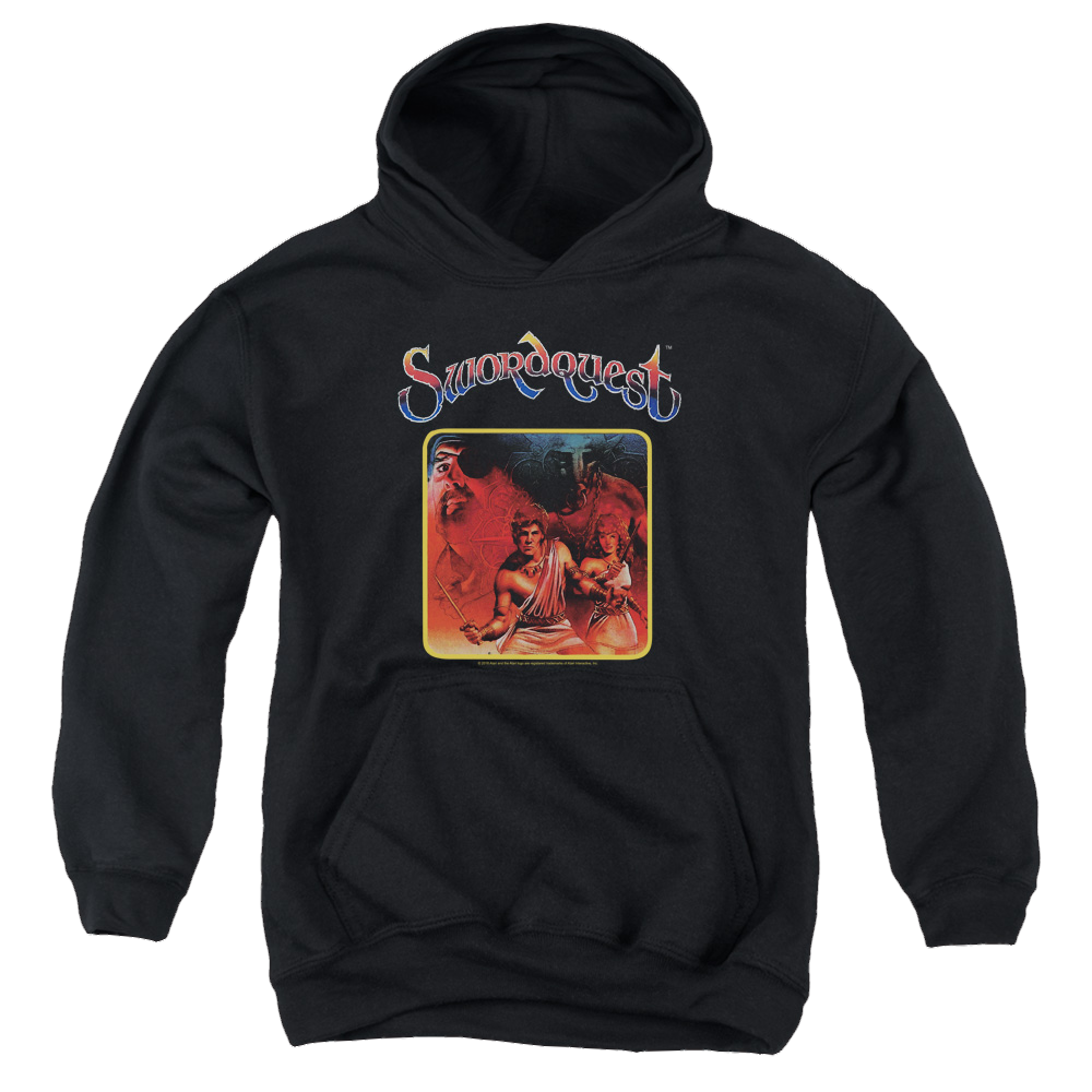 Atari Swordquest - Youth Hoodie (Ages 8-12)