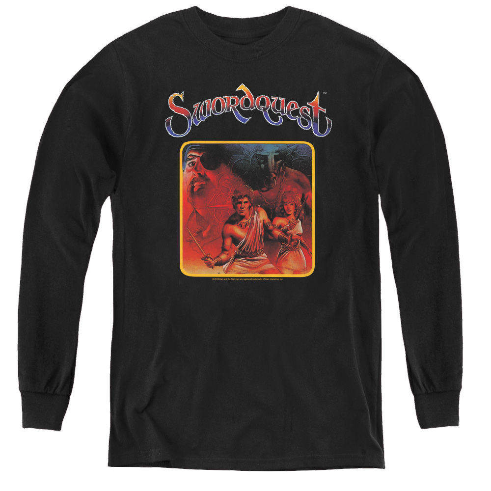 Atari Swordquest - Youth Long Sleeve T-Shirt