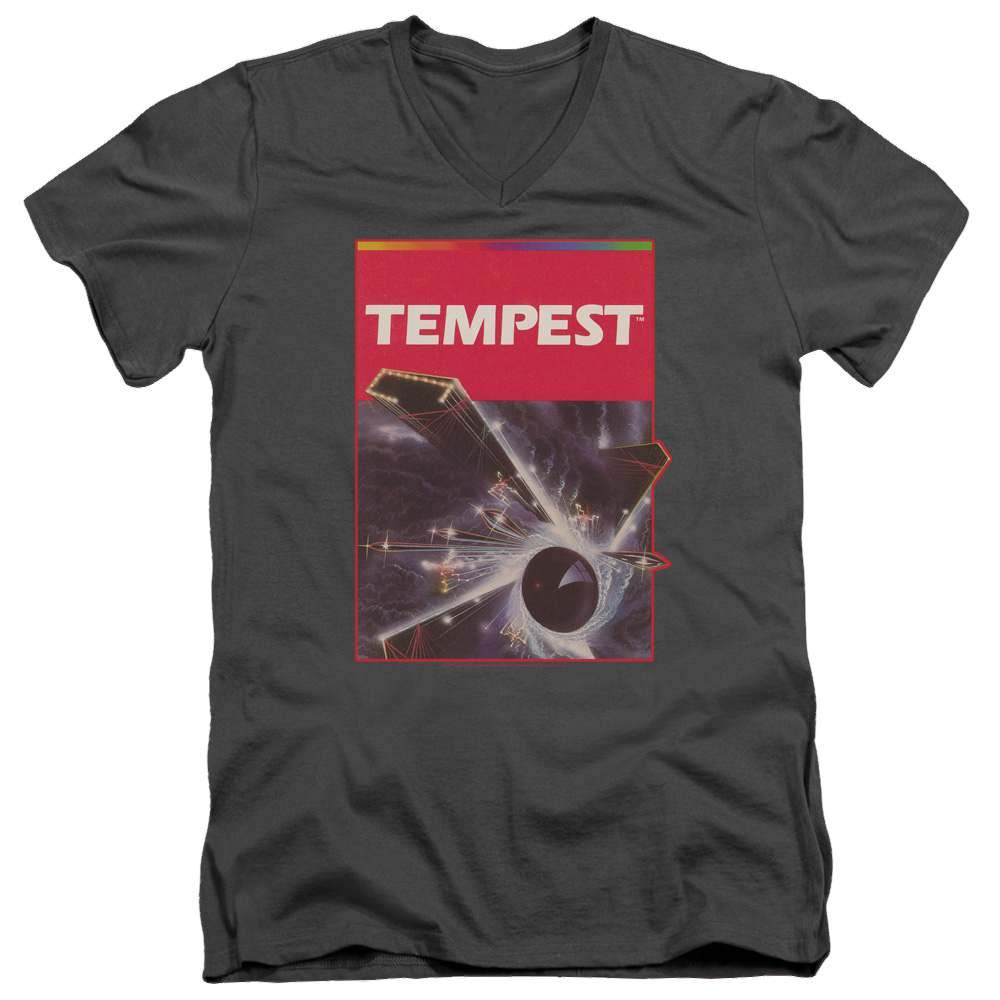 Atari Tempest Box Art - Men's V-Neck T-Shirt
