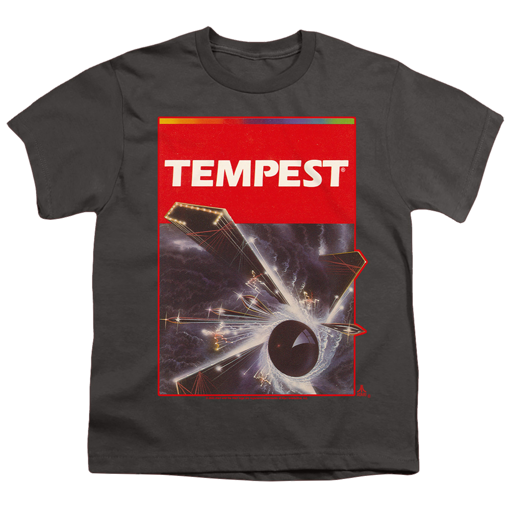 Atari Tempest Box Art - Youth T-Shirt (Ages 8-12)
