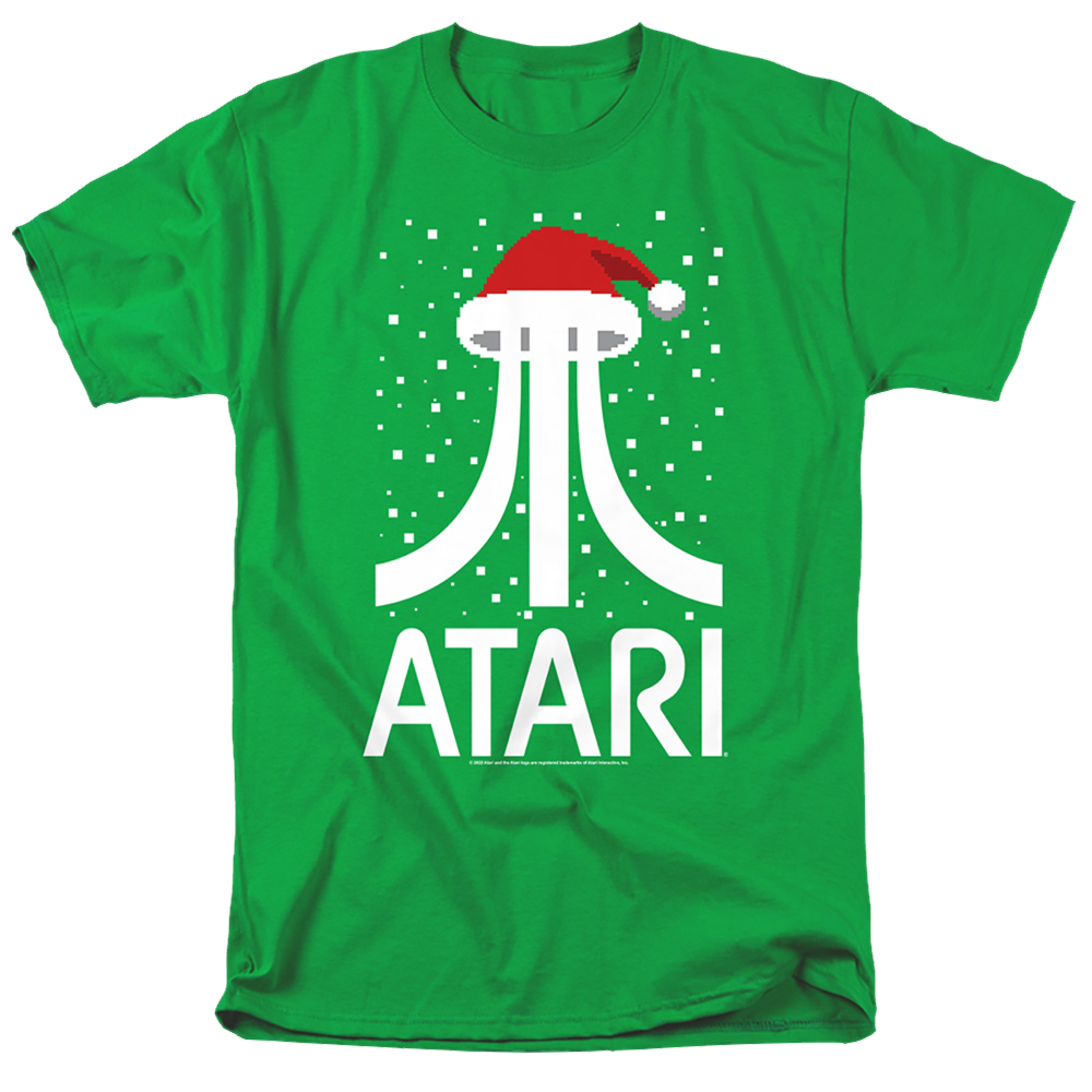Atari Pixel Santa Hat - Men's Regular Fit T-Shirt