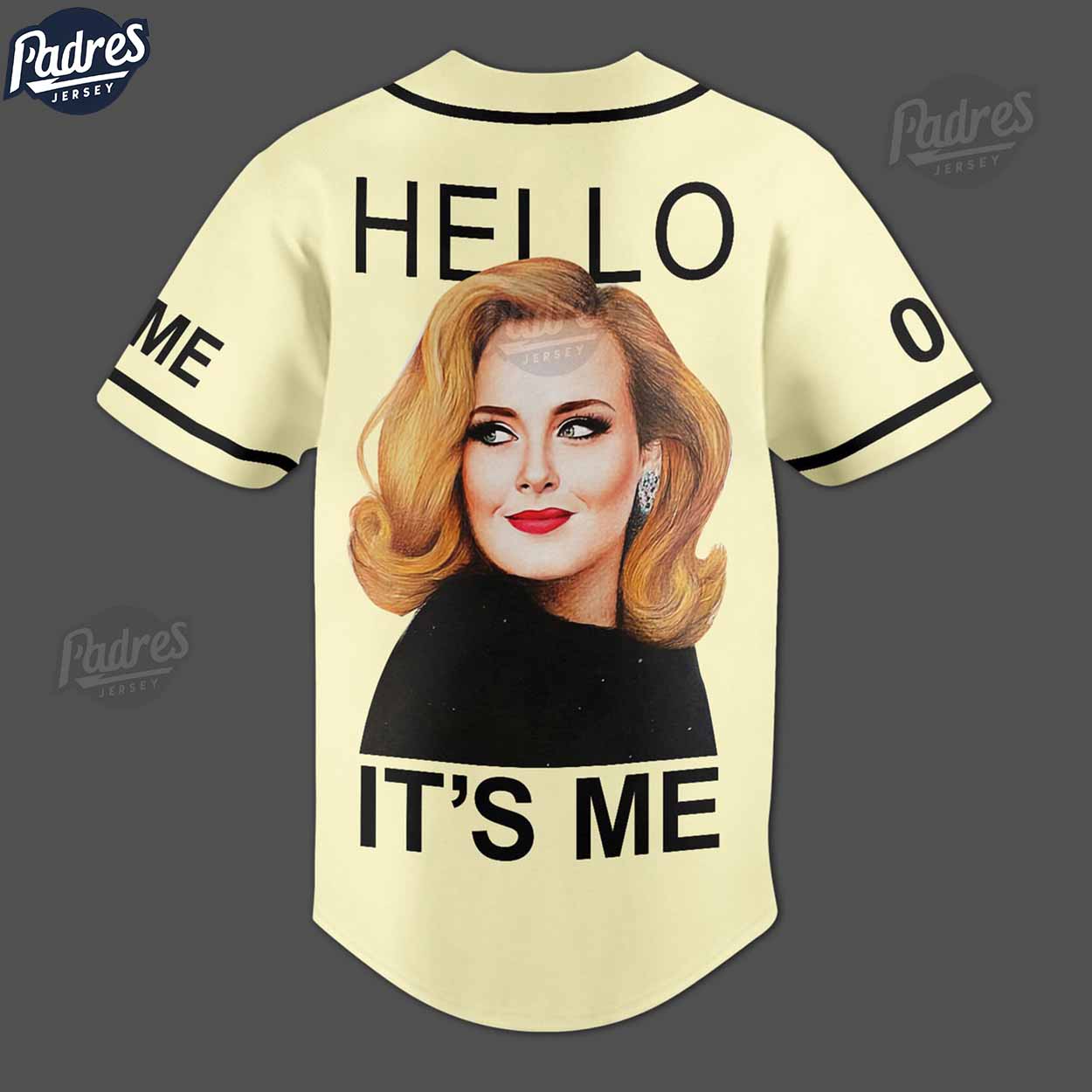 Adele Singer Custom Baseball Jersey - Padres Jersey Oasis: Elevate Your Baseball Style Game