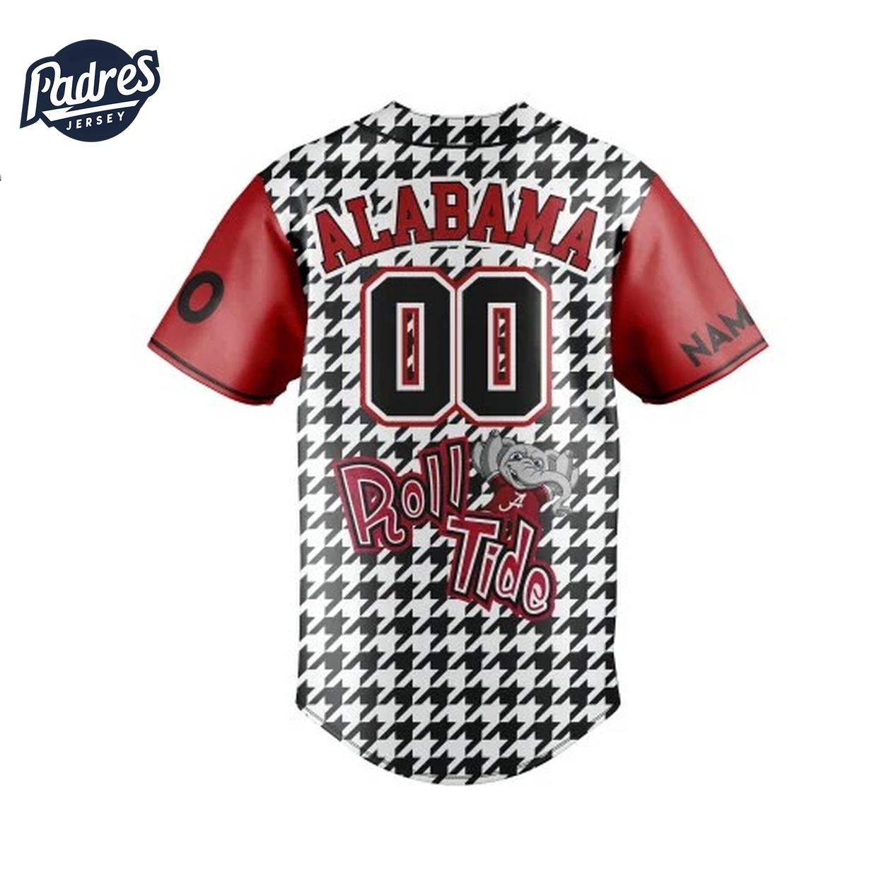 Alabama Crimson Tide Football Baseball Jersey Unique Custom - Padres Jersey Oasis: Elevate Your Baseball Style Game