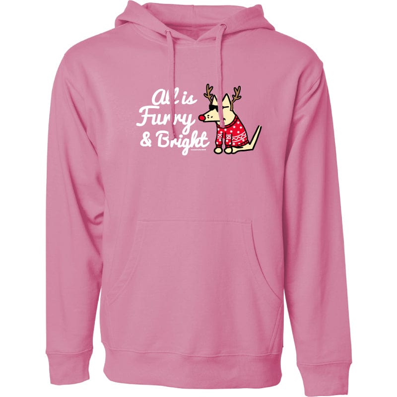 All Is Furry and Bright - Sweatshirt Pullover Hoodie