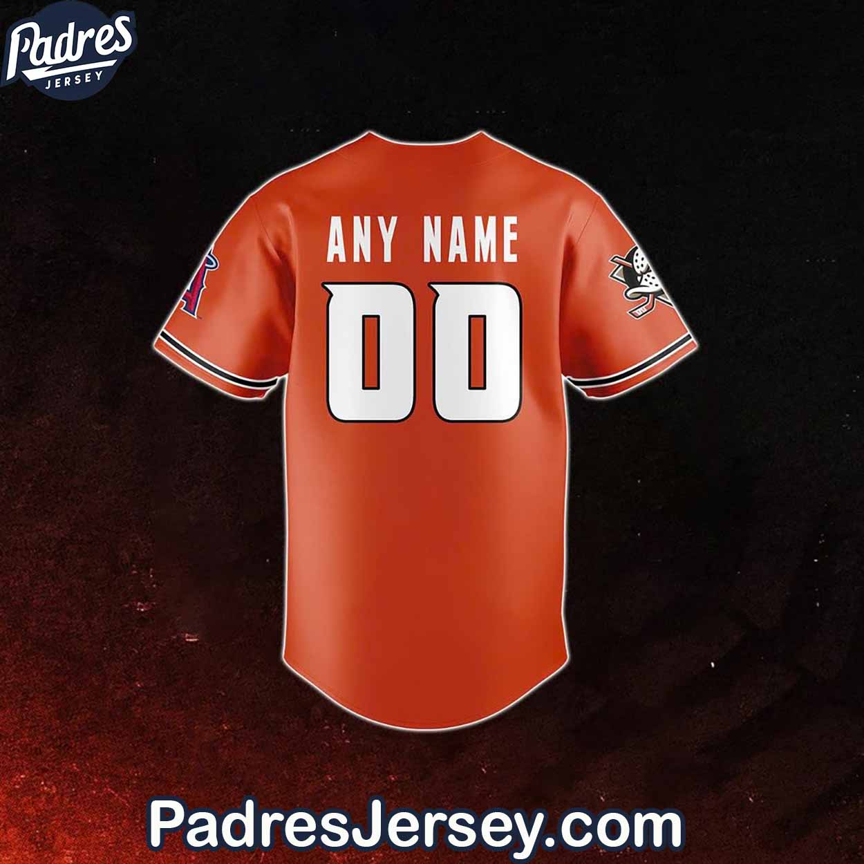 Anaheim Ducks x Angels Night Baseball Jersey Outfit - Padres Jersey Oasis: Elevate Your Baseball Style Game