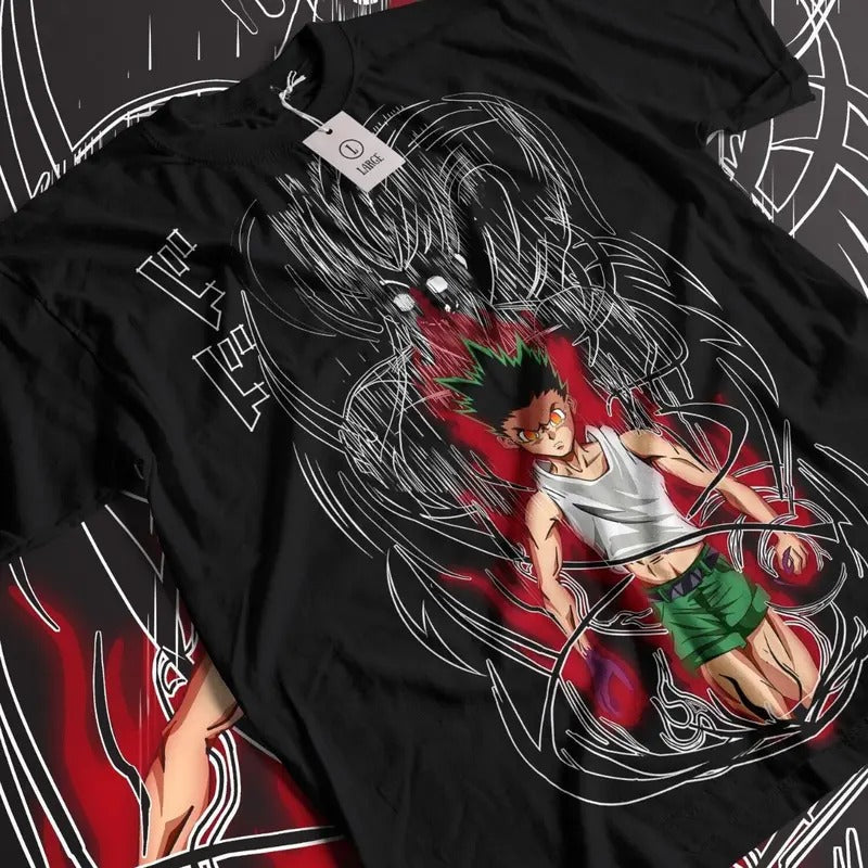 Anime T-Shirt, Anime Graphic Shirt, Hunter Anime, Gon Anime T-Shirt ALL SIZES