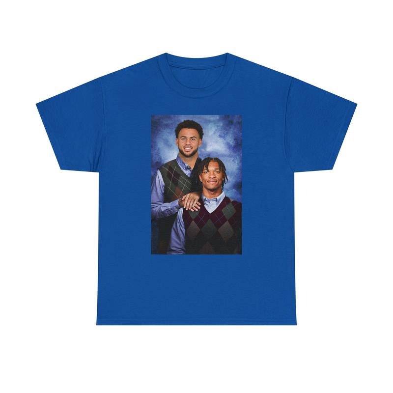 Anthony Richardson Michael Pittman Jr Indianapolis Colts Indy Funny T-Shirt, Christmas Gift Fathers Day Unisex Heavy Cotton T-Shirt