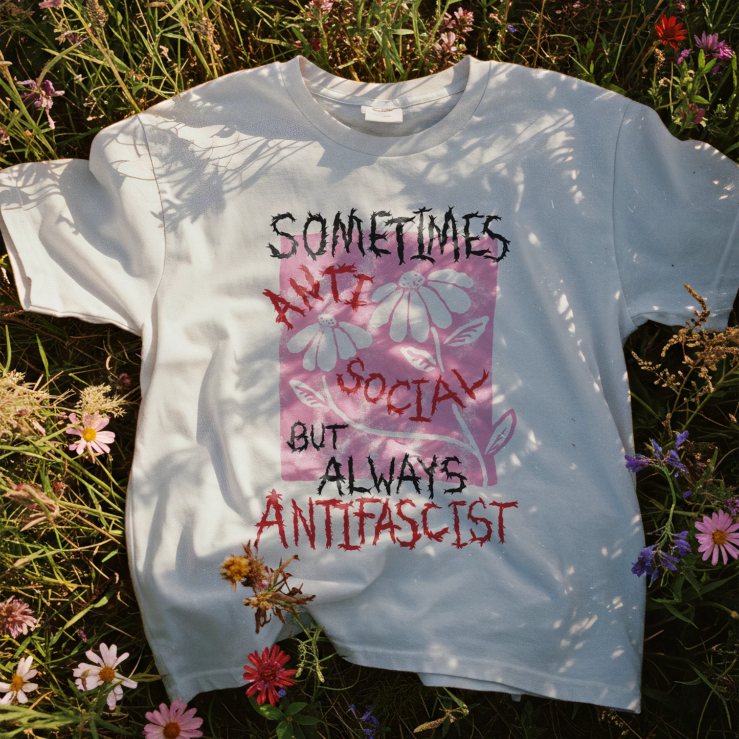 Always Antifascist Oversized Tee