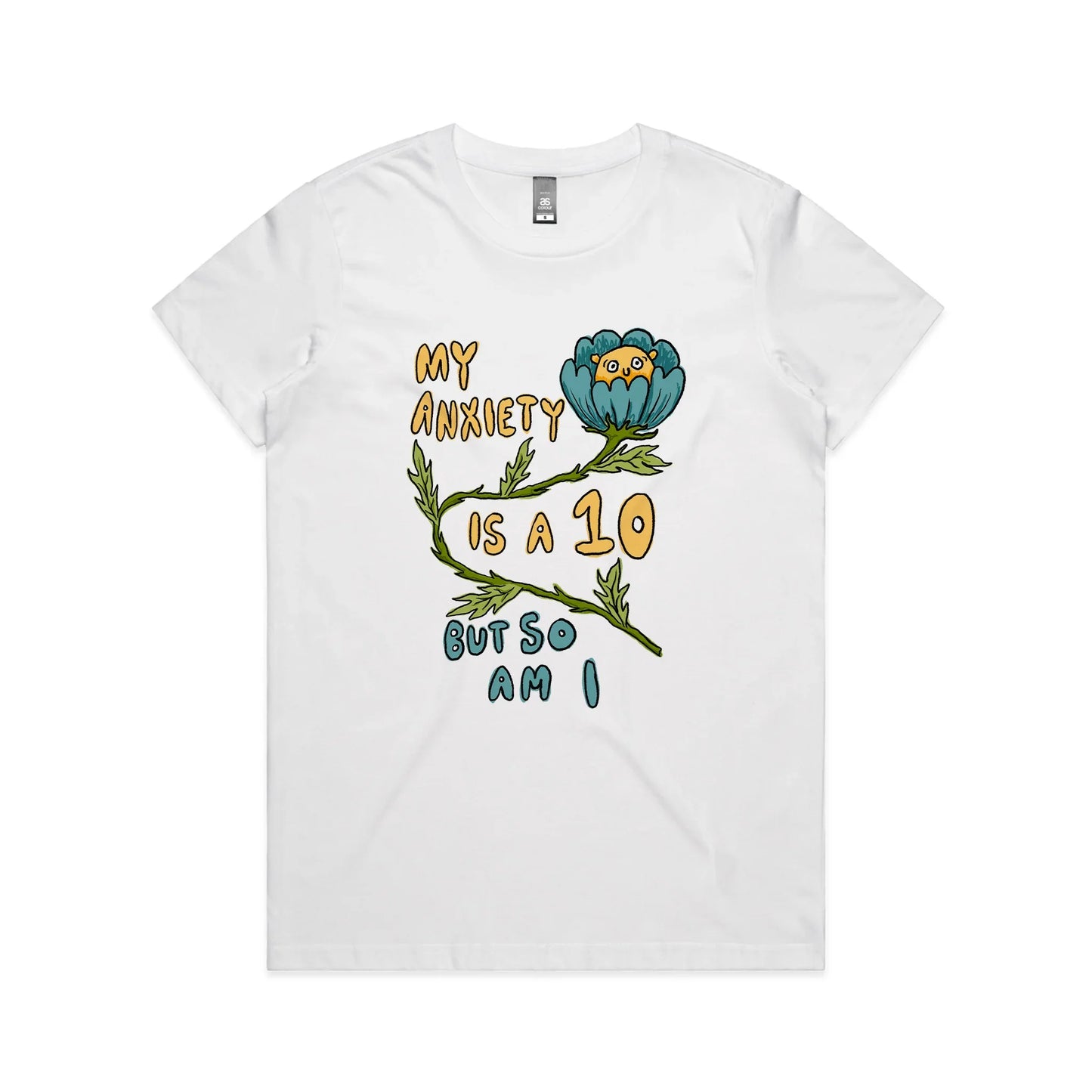 Anxiety Is A 10 Tee
