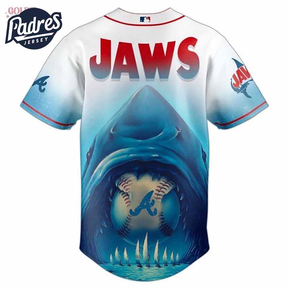 Atlanta Braves x Jaws 2025 Baseball Jersey - Padres Jersey Oasis: Elevate Your Baseball Style Game