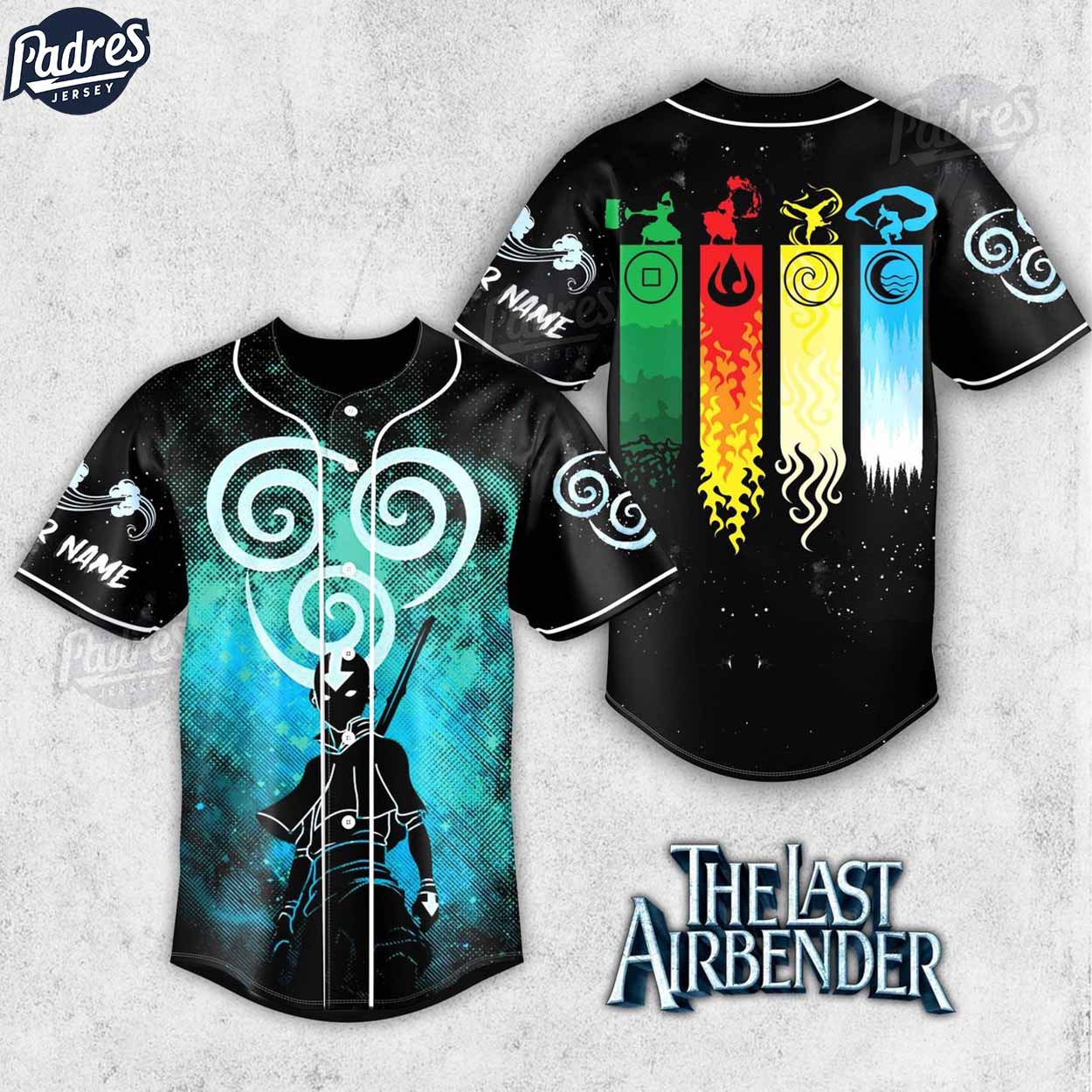 Avatar The Last Airbender Air Nomads Custom Baseball Jersey Style - Padres Jersey Oasis: Elevate Your Baseball Style Game