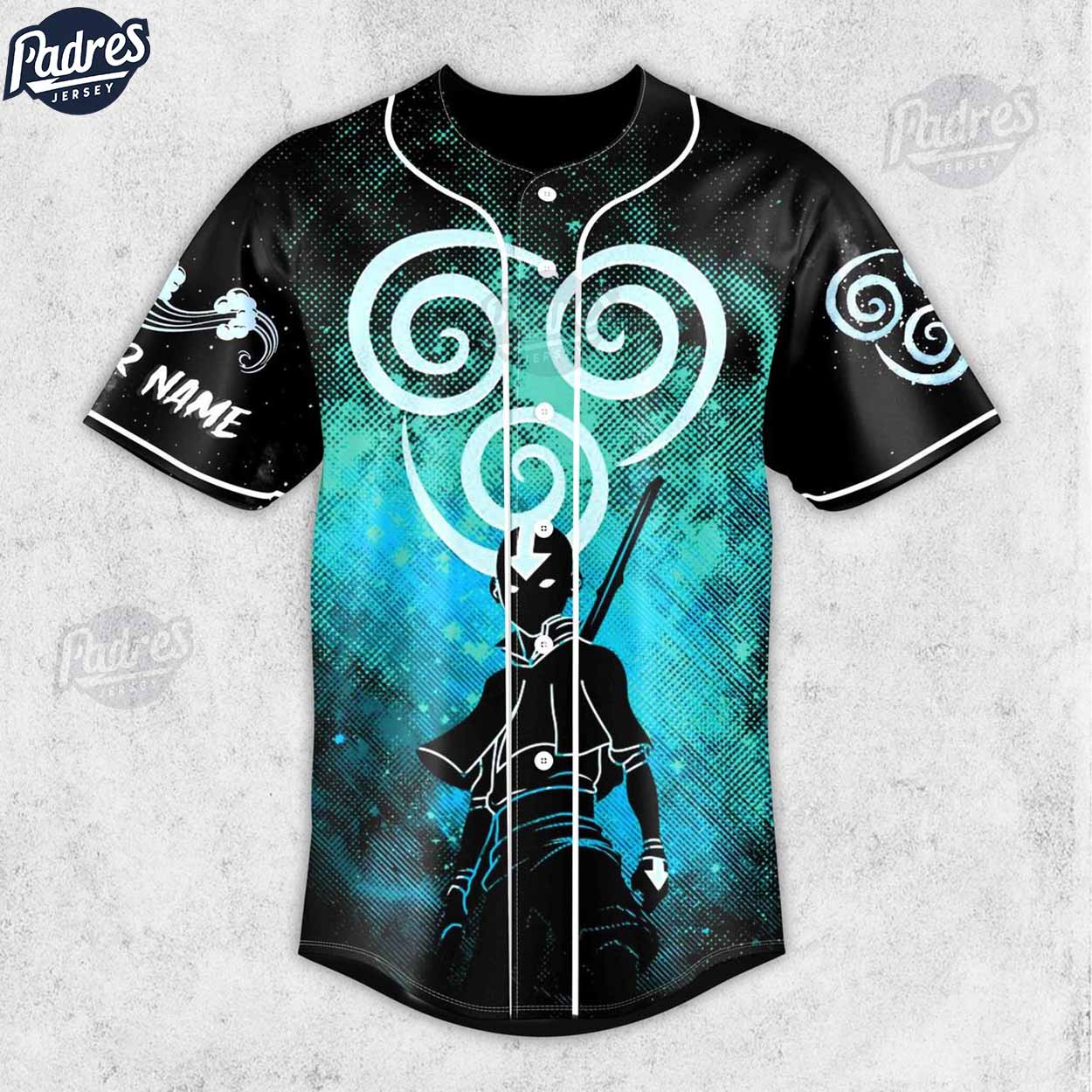 Avatar The Last Airbender Air Nomads Custom Baseball Jersey Style - Padres Jersey Oasis: Elevate Your Baseball Style Game