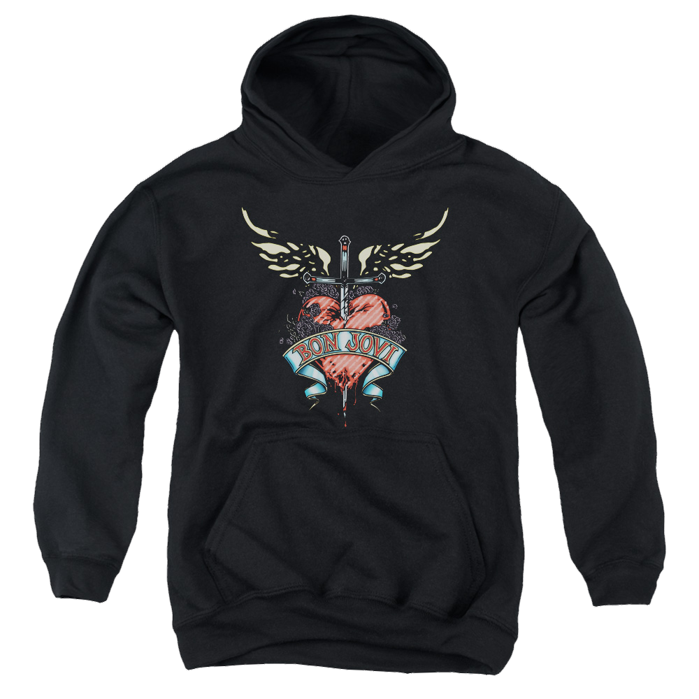 Bon Jovi Daggered - Youth Hoodie