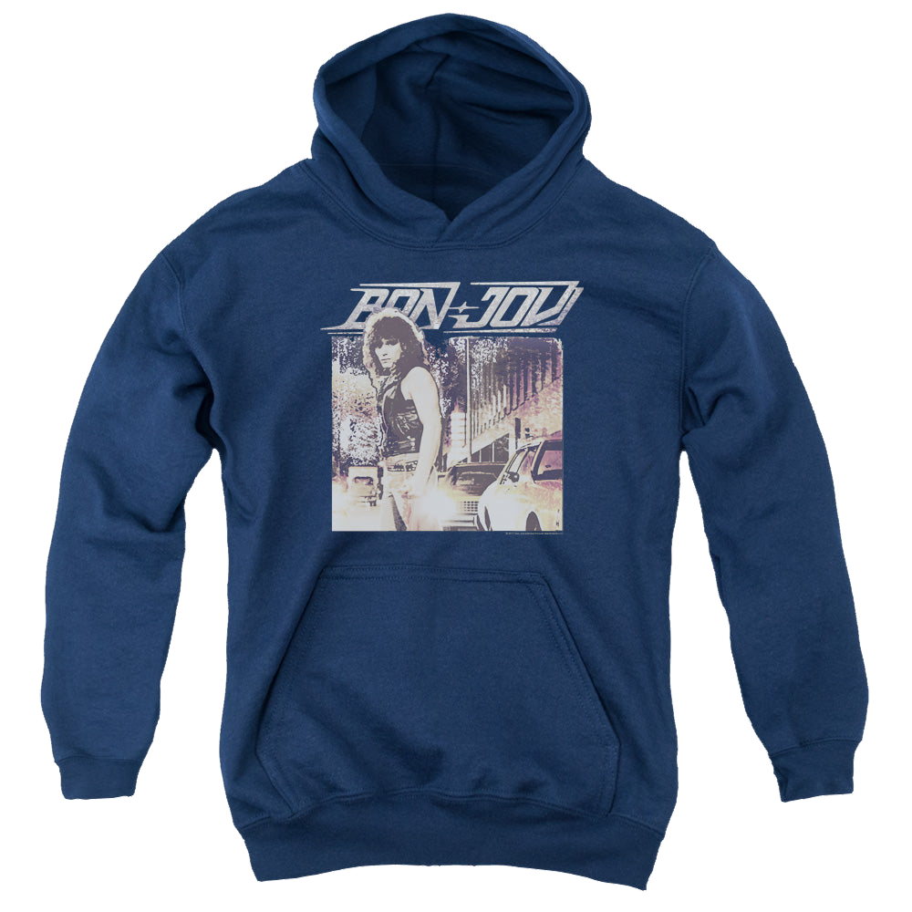 Bon Jovi Runaway Jon - Youth Hoodie