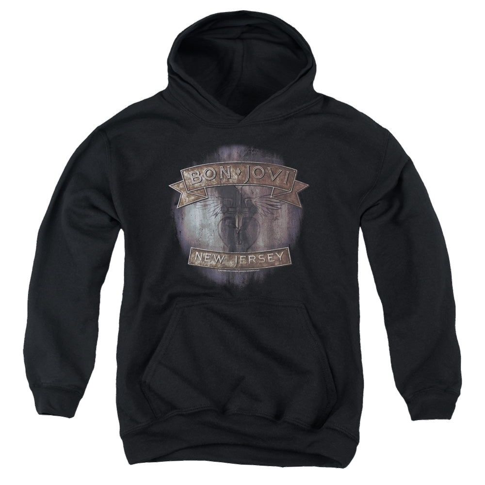 Bon Jovi New Jersey - Youth Hoodie