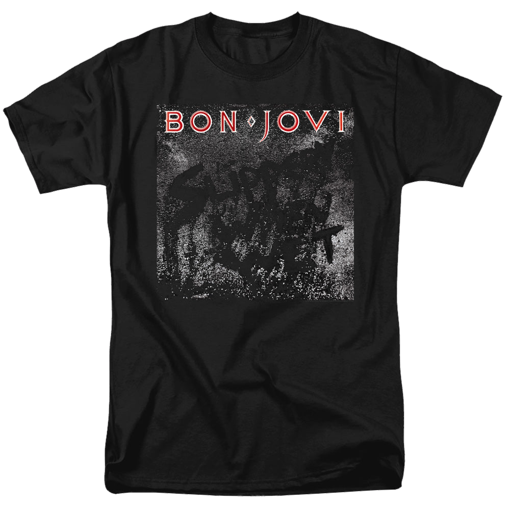 Bon Jovi Slippery Cover - Men's Regular Fit T-Shirt