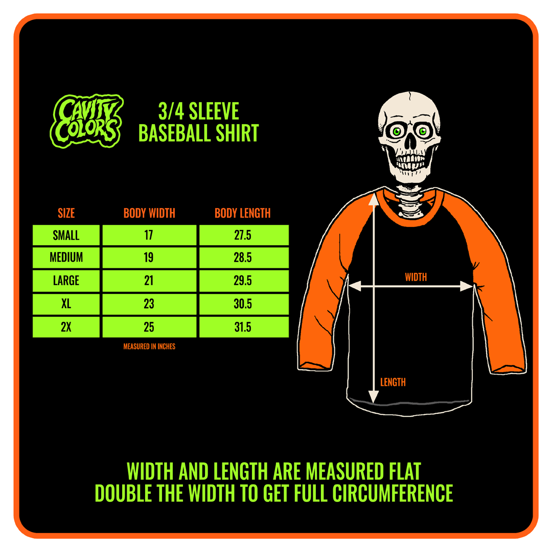 KRAMPUS: TO ALL A GOOD NIGHT - BASEBALL SHIRT