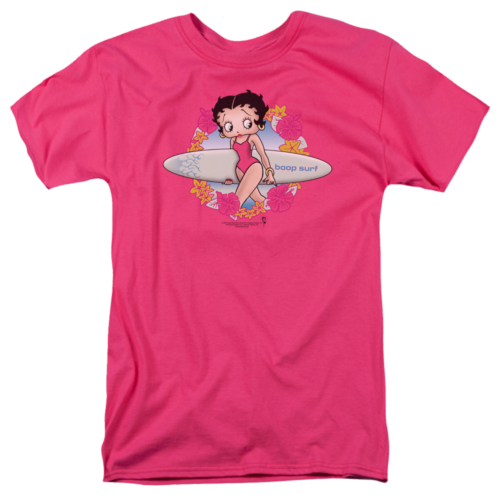 Betty Boop Surf - Men's Regular Fit T-Shirt Style001