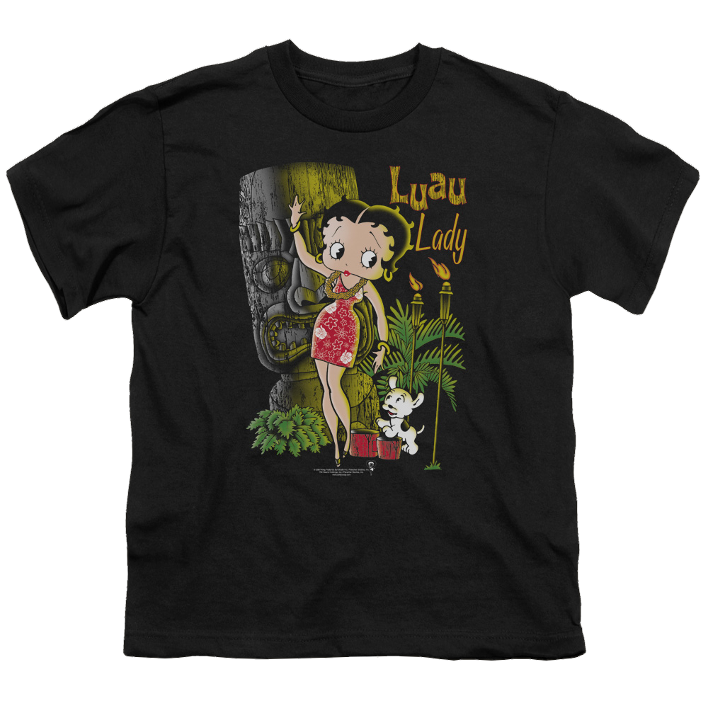 Betty Boop Luau Lady - Kid's T-Shirt