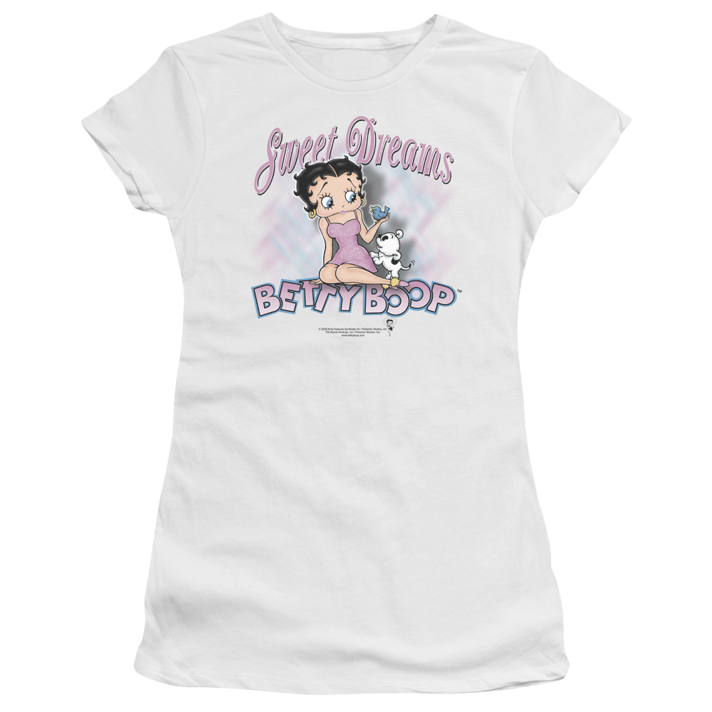 Betty Boop Sweet Dreams - Juniors T-Shirt