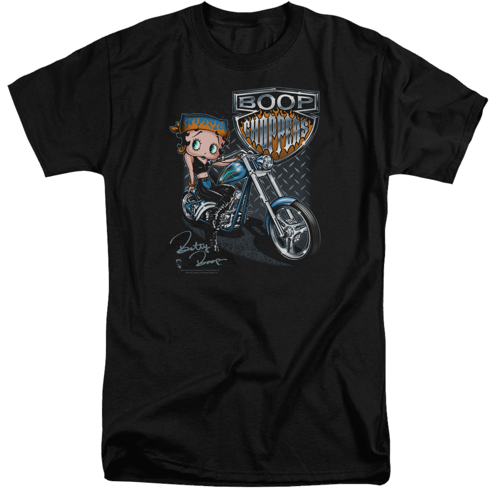 Betty Boop Choppers - Men's Tall Fit T-Shirt