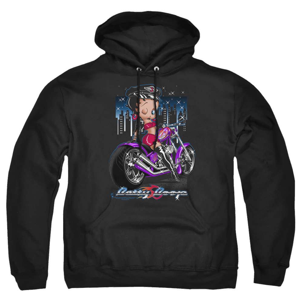 Betty Boop City Chopper - Pullover Hoodie