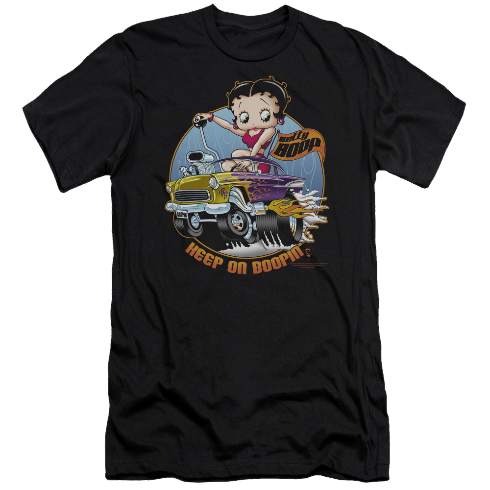 Betty Boop Keep On Boopin - Men's Premium Slim Fit T-Shirt