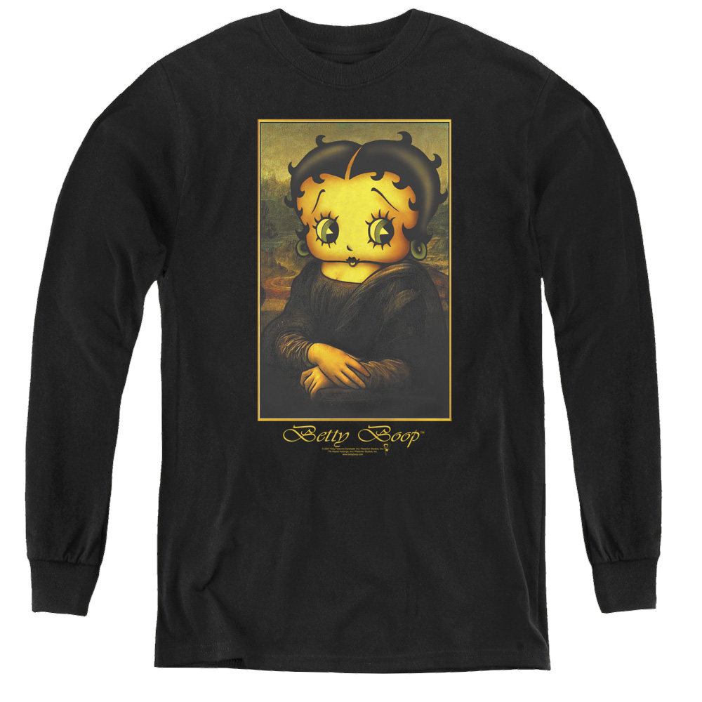 Betty Boop Boopalisa - Youth Long Sleeve T-Shirt