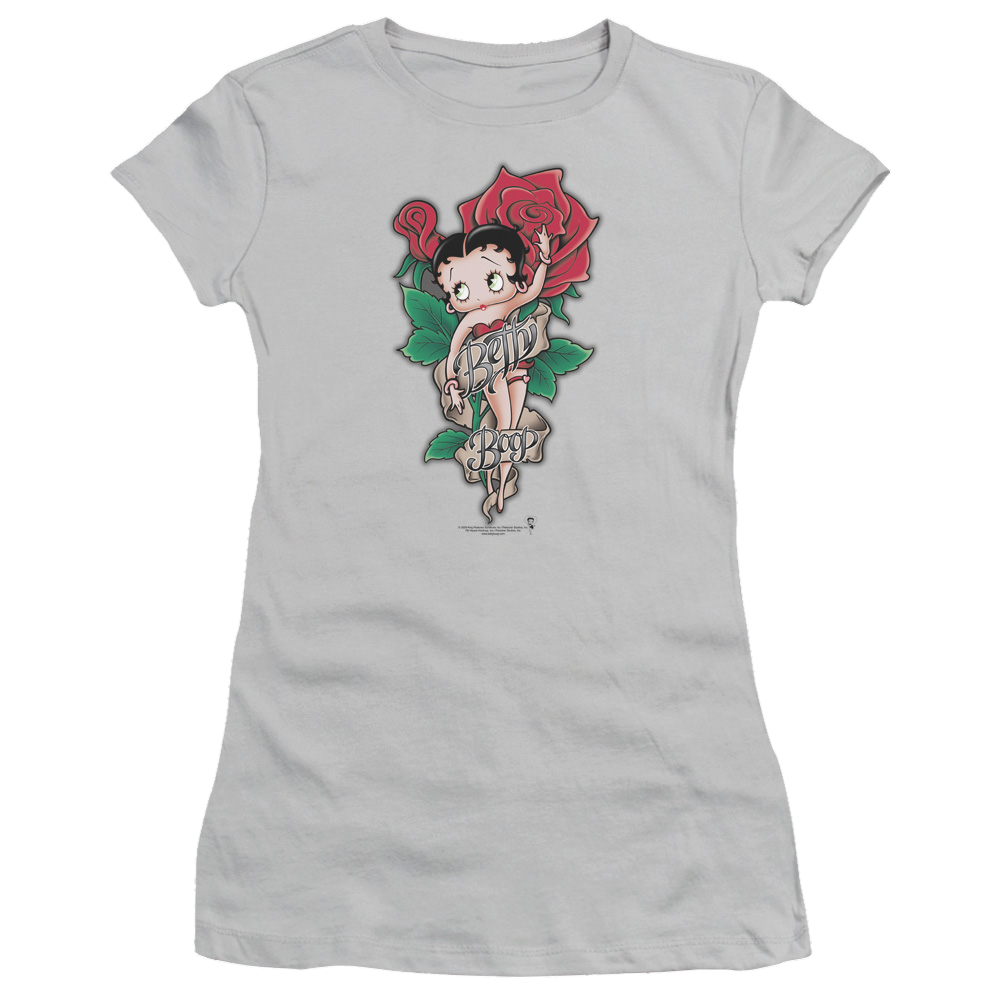 Betty Boop Tattoo - Juniors T-Shirt