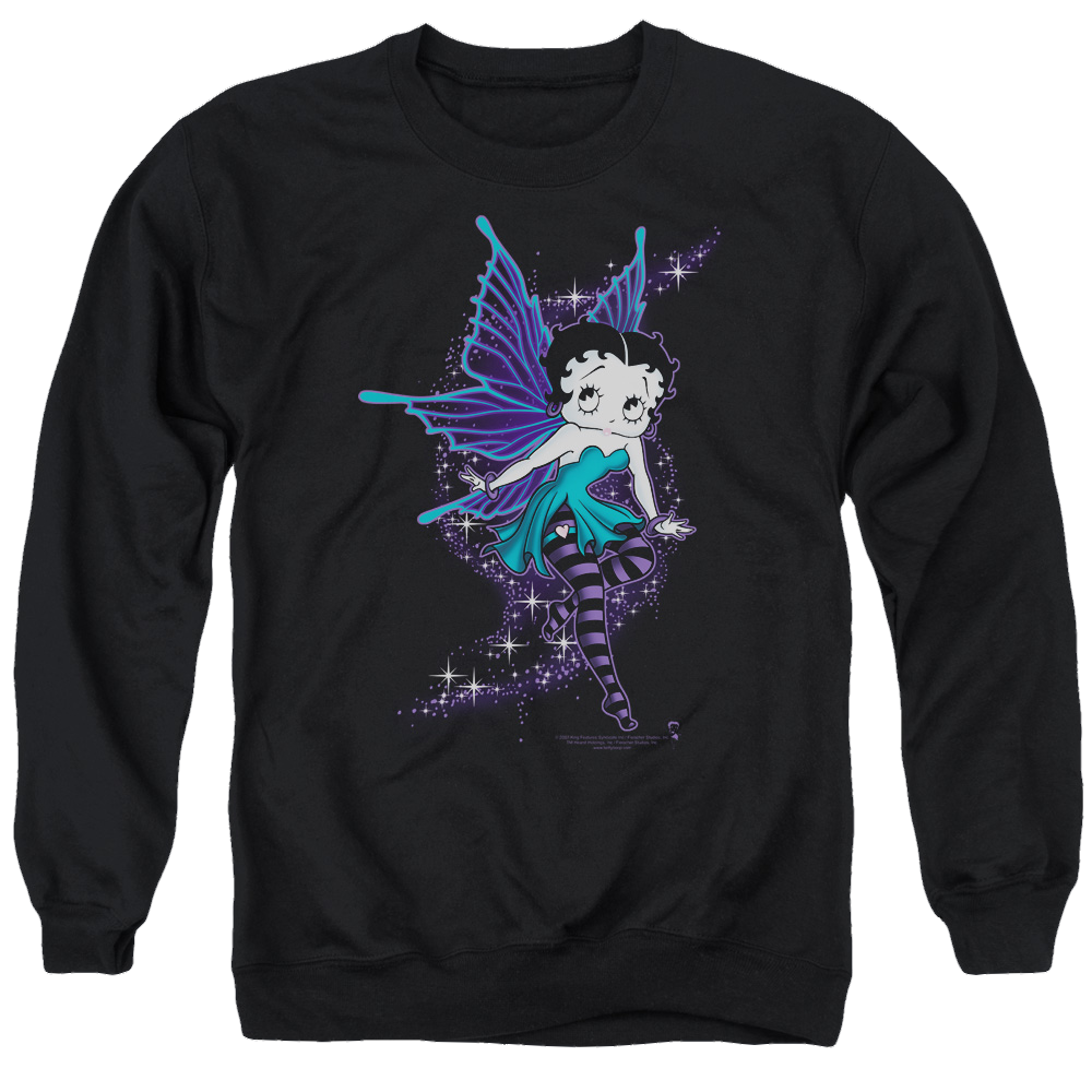 Betty Boop Sparkle Fairy - Men's Crewneck Sweatshirt