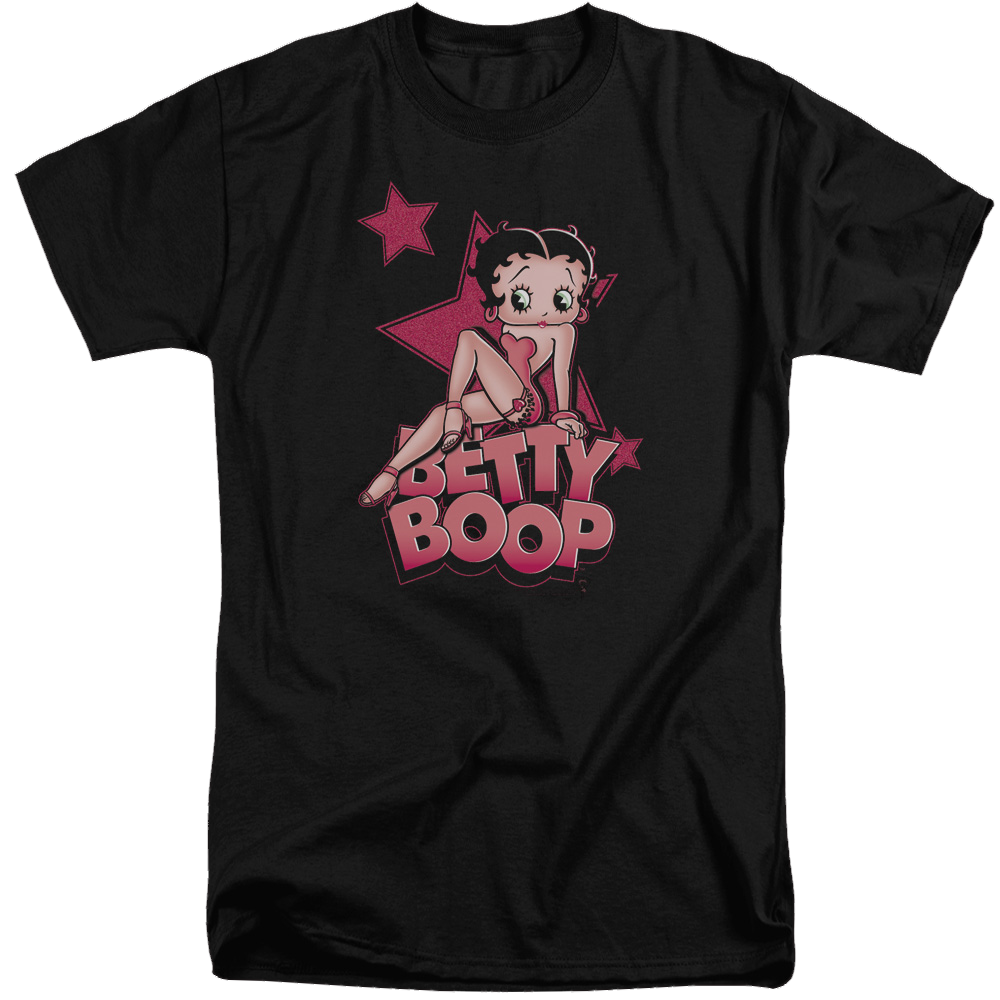Betty Boop Sexy Star - Men's Tall Fit T-Shirt