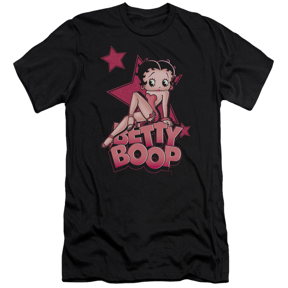 Betty Boop Sexy Star - Men's Premium Slim Fit T-Shirt