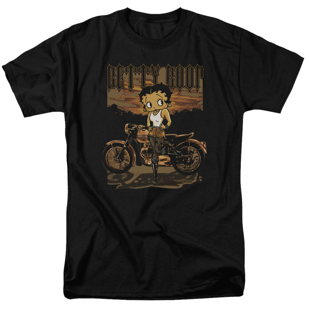 Betty Boop Rebel Rider - Men's Regular Fit T-Shirt