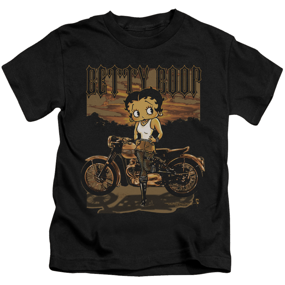 Betty Boop Rebel Rider - Kid's T-Shirt