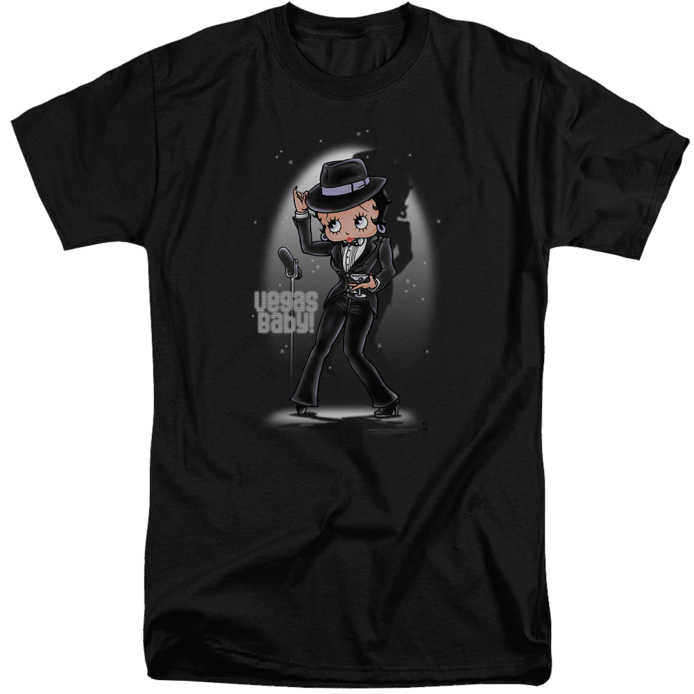 Betty Boop Vegas Baby - Men's Tall Fit T-Shirt